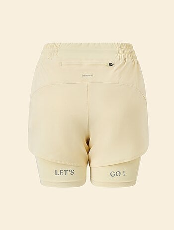 Short de sport modèle 2 en 1 - (ekstract)