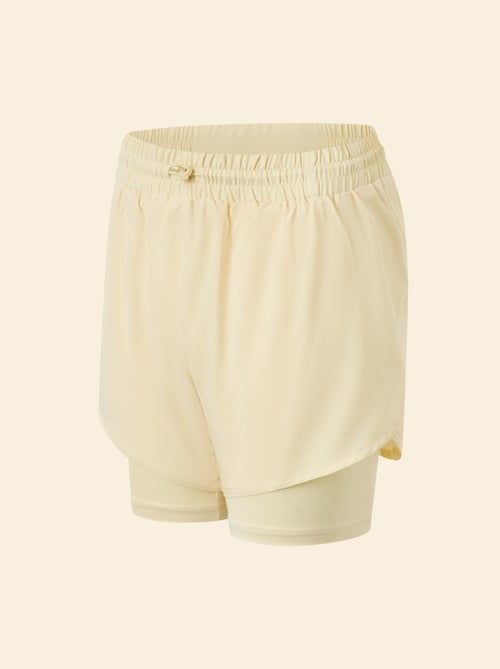 Short de sport modèle 2 en 1 - (ekstract) - Kiabi