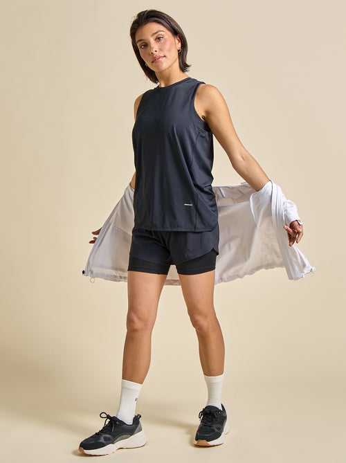 Short de sport modèle 2 en 1 - (ekstract) - Kiabi
