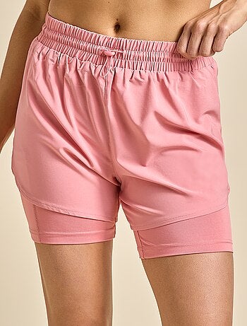 Short de sport modèle 2 en 1 - (ekstract)