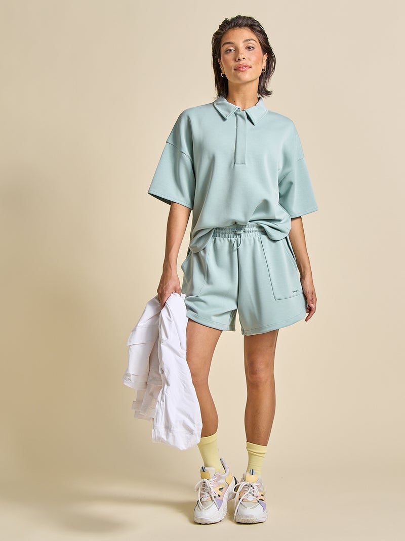 Short de sport oversize - (ekstract) Vert - Kiabi