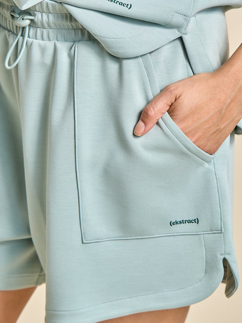 Short de sport oversize - (ekstract) Vert - Kiabi