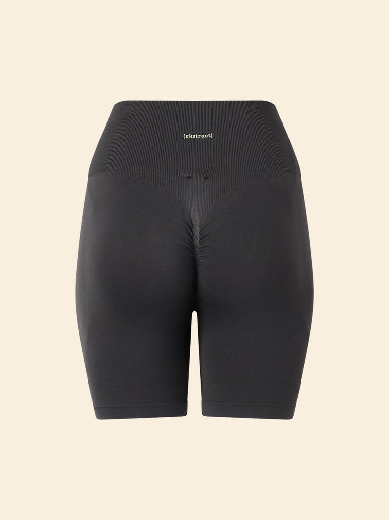 Short de sport sculptant - (ekstract) Gris foncé/anthracite - Kiabi