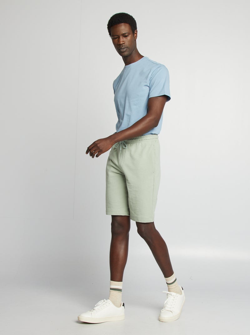 Short de sport style jogger Vert - Kiabi