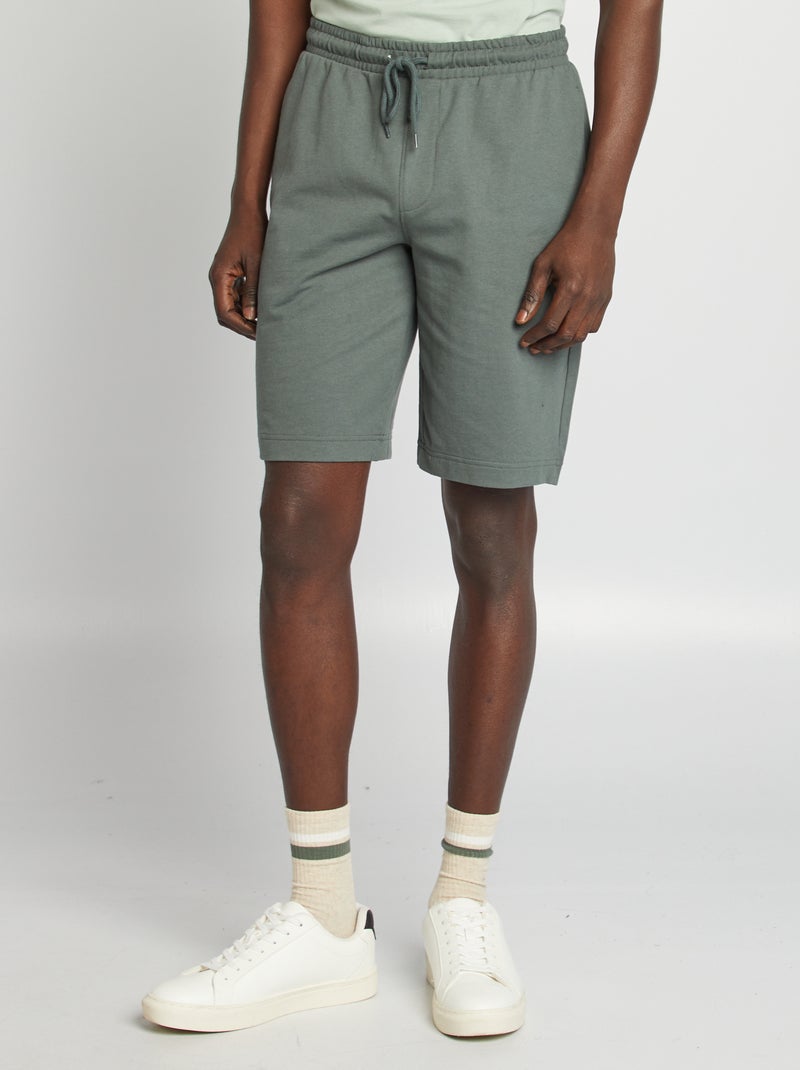 Short de sport style jogger Vert foncé - Kiabi