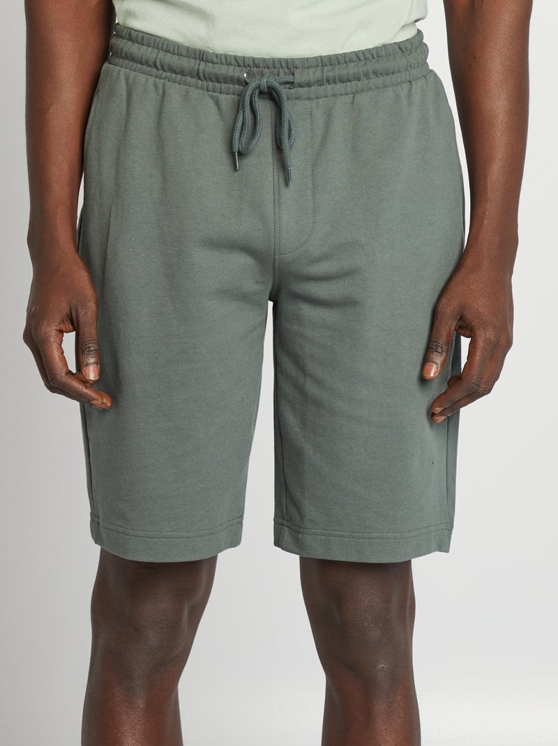Short de sport style jogger Vert foncé - Kiabi