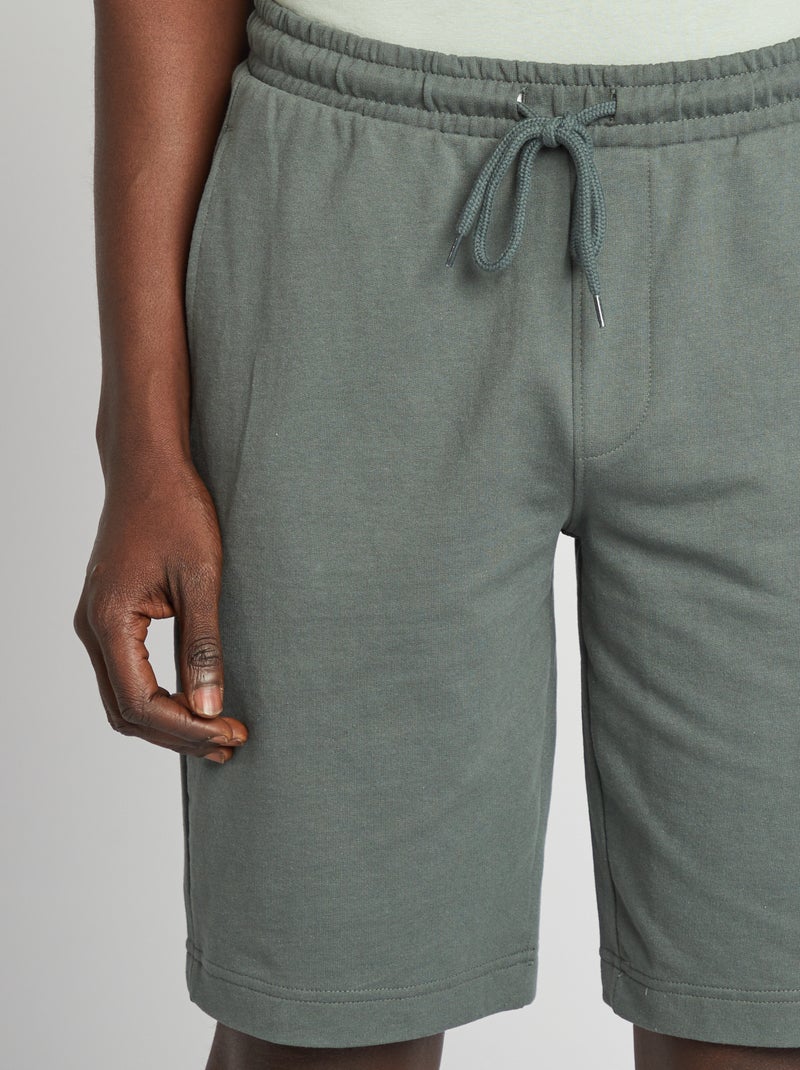 Short de sport style jogger Vert foncé - Kiabi