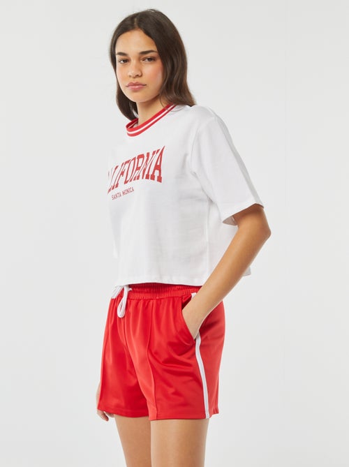 Short de sport uni - Kiabi