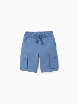 Short de Survêtement avec Poches Cargo