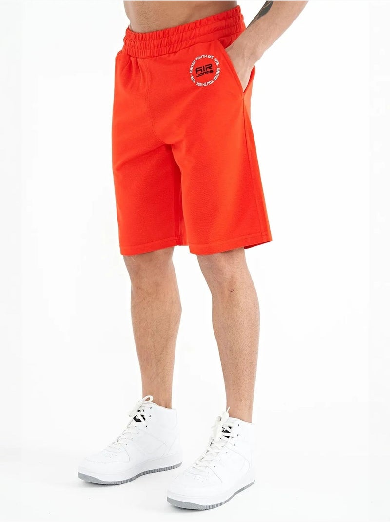 Short de survêtement homme à enfiler tommy Orange - Kiabi