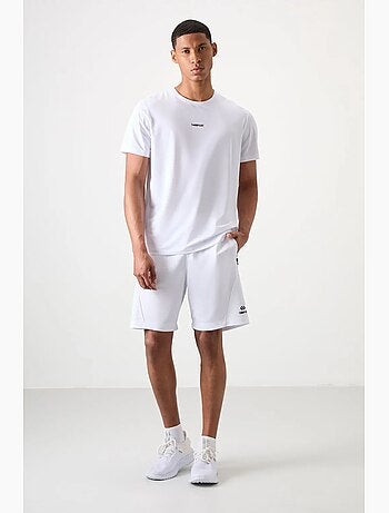 Short de survêtement homme à fermeture éclair tommy