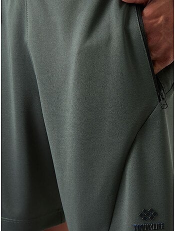 Short de survêtement homme à fermeture éclair tommy