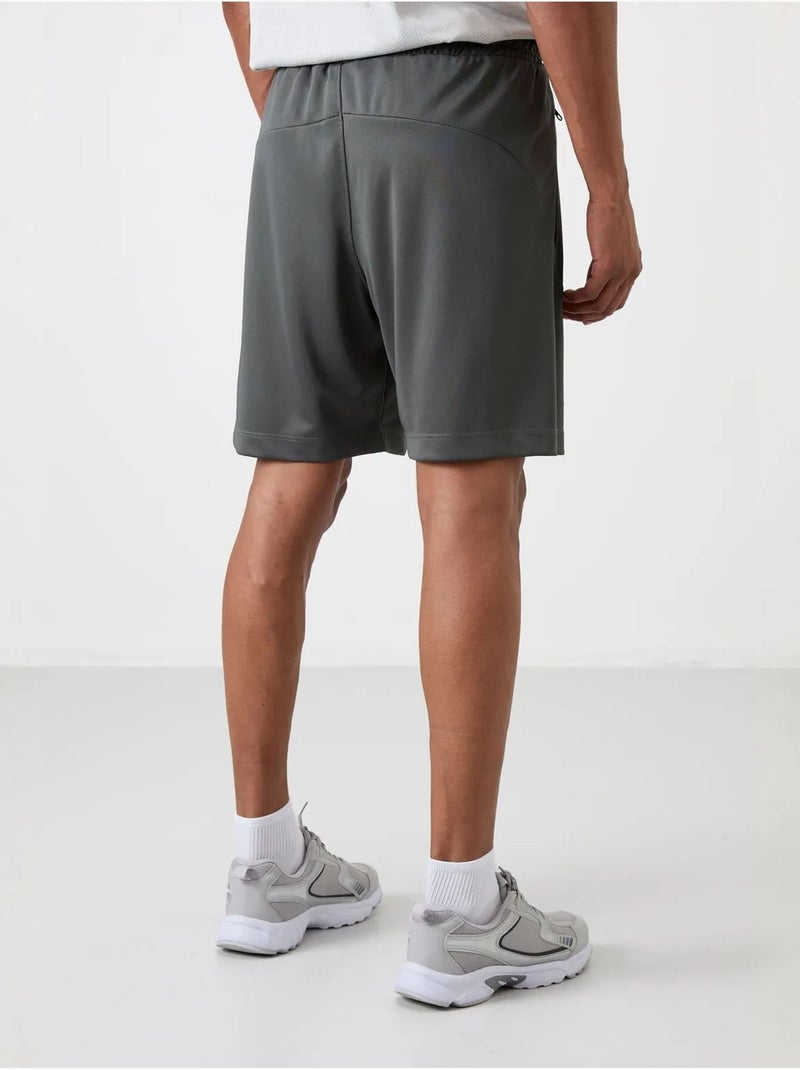 Short de survêtement homme à fermeture éclair tommy Kaki - Kiabi