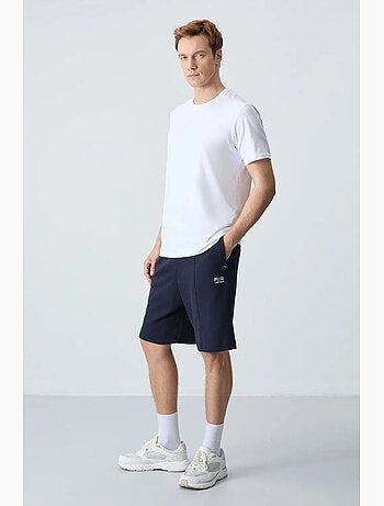 Short de survêtement homme en coton mélangé tommy