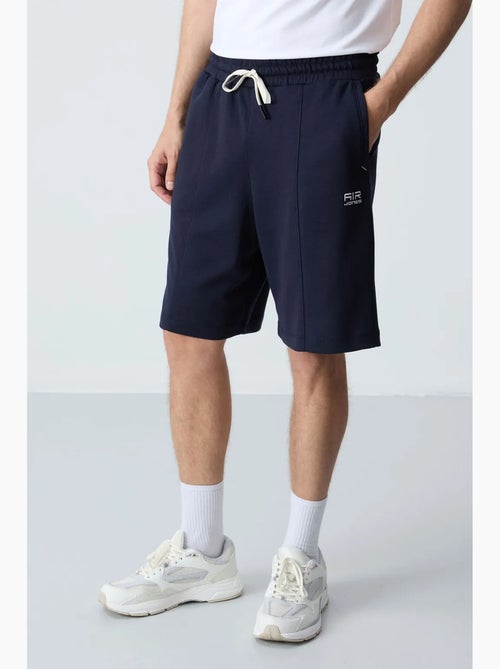Short de survêtement homme en coton mélangé tommy - Kiabi Short de survêtement homme en coton mélangé tommy - Kiabi