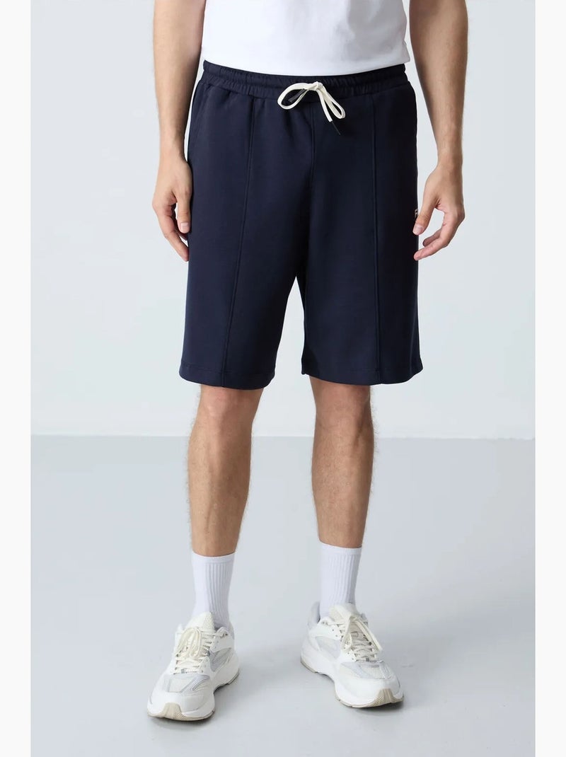 Short de survêtement homme en coton mélangé tommy Bleu marine - Kiabi