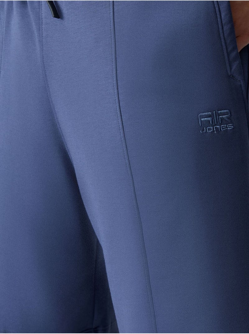 Short de survêtement homme en coton mélangé tommy Bleu saphir - Kiabi