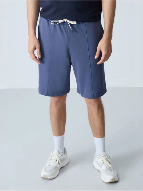 Short de survêtement homme en coton mélangé tommy - Kiabi Short de survêtement homme en coton mélangé tommy - Kiabi