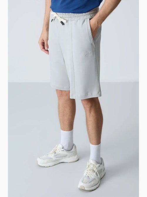 Short de survêtement homme en coton mélangé tommy - Kiabi Short de survêtement homme en coton mélangé tommy - Kiabi