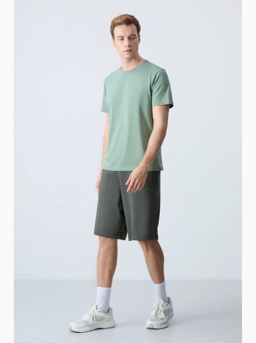 Short de survêtement homme en coton mélangé tommy - Kiabi Short de survêtement homme en coton mélangé tommy - Kiabi