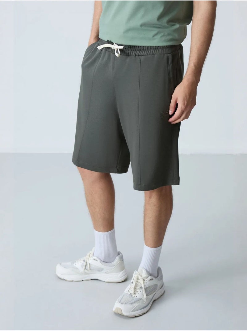 Short de survêtement homme en coton mélangé tommy Gris foncé - Kiabi