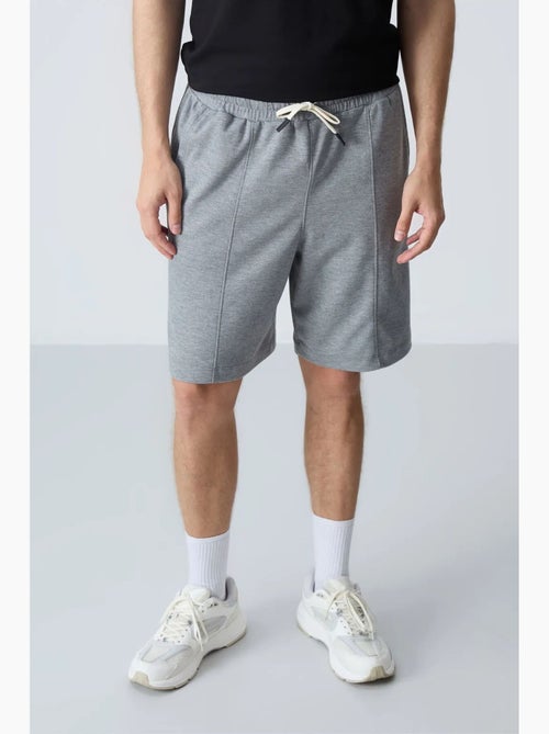 Short de survêtement homme en coton mélangé tommy - Kiabi Short de survêtement homme en coton mélangé tommy - Kiabi