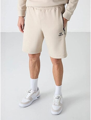 Short de survêtement homme en maille, coupe regular tommy
