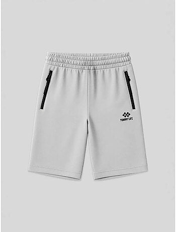 Short de survêtement homme en maille, coupe regular tommy