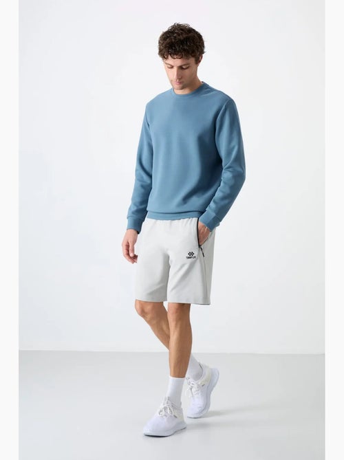 Short de survêtement homme en maille, coupe regular tommy - Kiabi