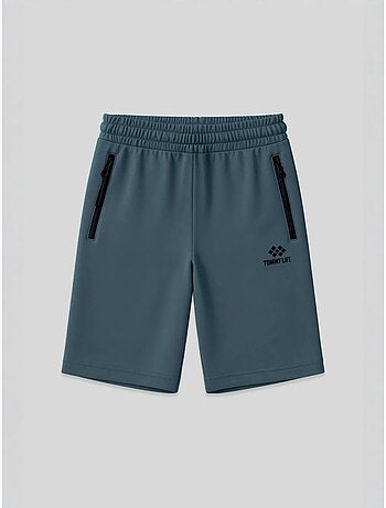 Short de survêtement homme en maille, coupe regular tommy