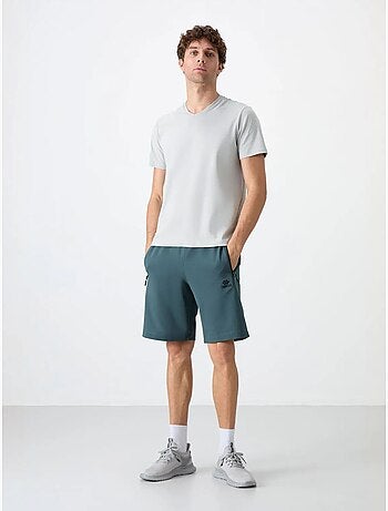 Short de survêtement homme en maille, coupe regular tommy