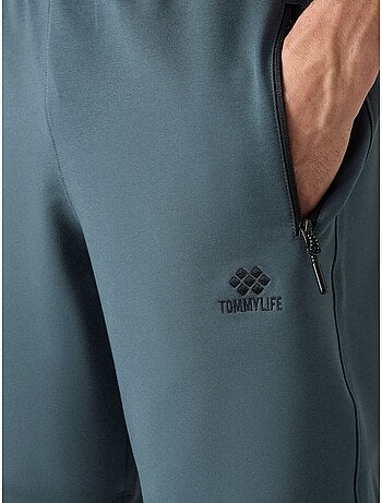 Short de survêtement homme en maille, coupe regular tommy