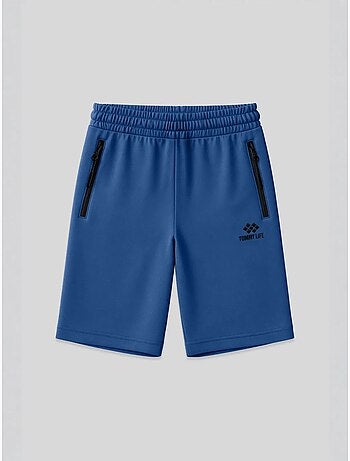 Short de survêtement homme en maille, coupe regular tommy