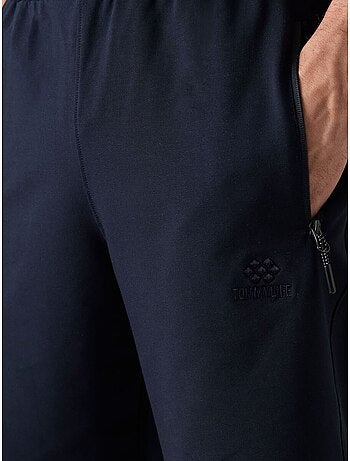 Short de survêtement homme en maille, coupe regular tommy