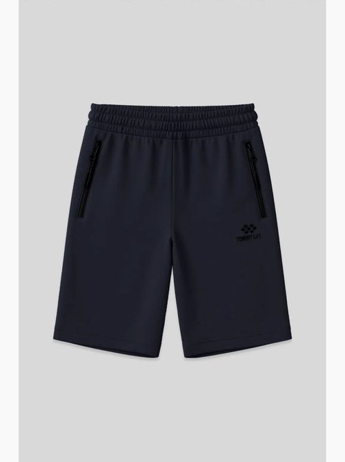 Short de survêtement homme en maille, coupe regular tommy - Kiabi Short de survêtement homme en maille, coupe regular tommy - Kiabi