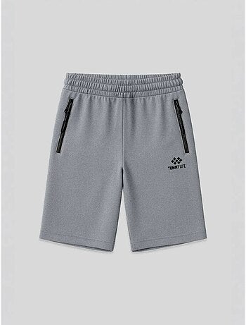Short de survêtement homme en maille, coupe regular tommy