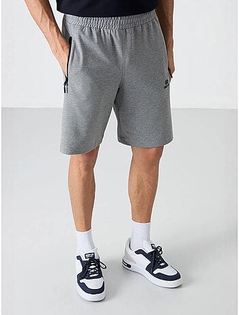 Short de survêtement homme en maille, coupe regular tommy