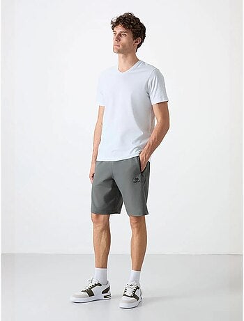 Short de survêtement homme en maille, coupe regular tommy