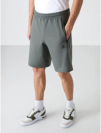 Short de survêtement homme en maille, coupe regular tommy