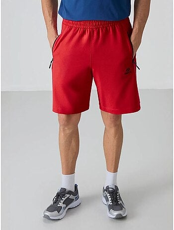 Short de survêtement homme en maille, coupe regular tommy