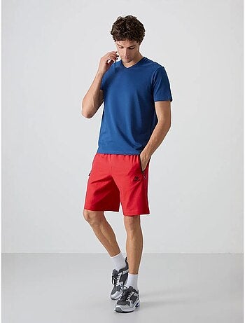 Short de survêtement homme en maille, coupe regular tommy