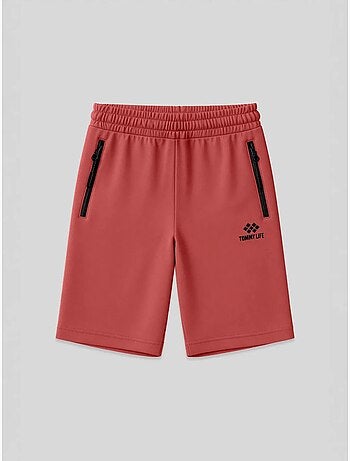 Short de survêtement homme en maille, coupe regular tommy