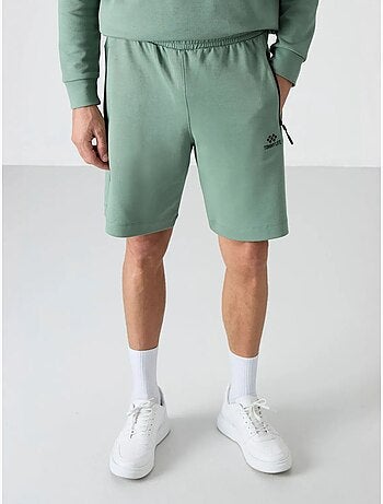Short de survêtement homme en maille, coupe regular tommy