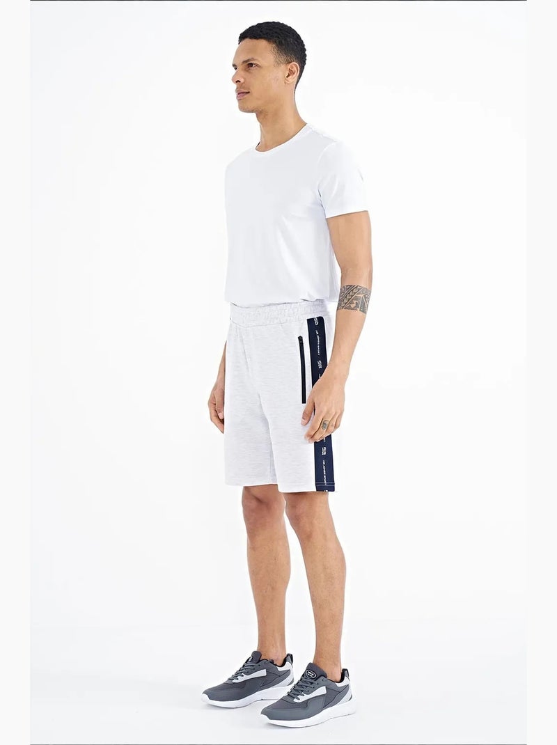 Short de survêtement homme en maille tommy Gris perle - Kiabi