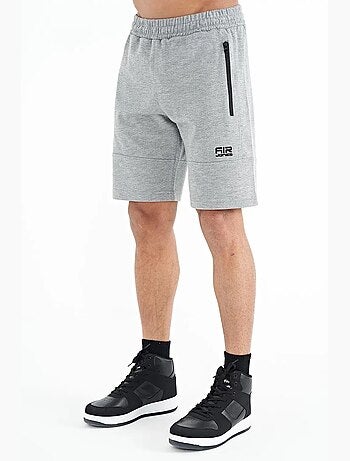 Short de survêtement homme en maille, uni tommy