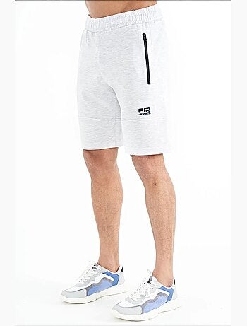 Short de survêtement homme en maille, uni tommy
