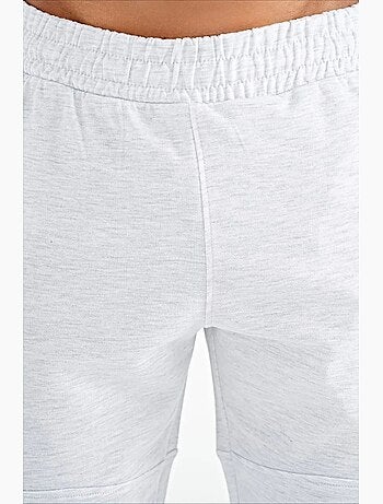 Short de survêtement homme en maille, uni tommy