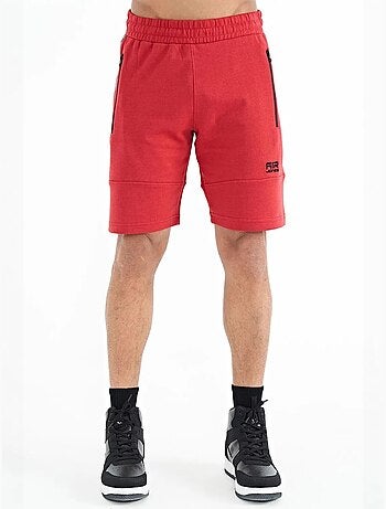 Short de survêtement homme en maille, uni tommy
