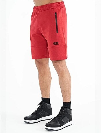 Short de survêtement homme en maille, uni tommy