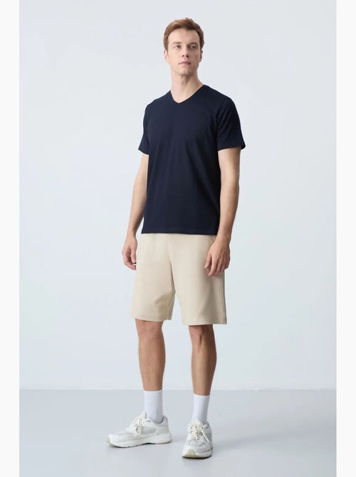 Short de survêtement homme en mélange de coton tommy - Kiabi Short de survêtement homme en mélange de coton tommy - Kiabi